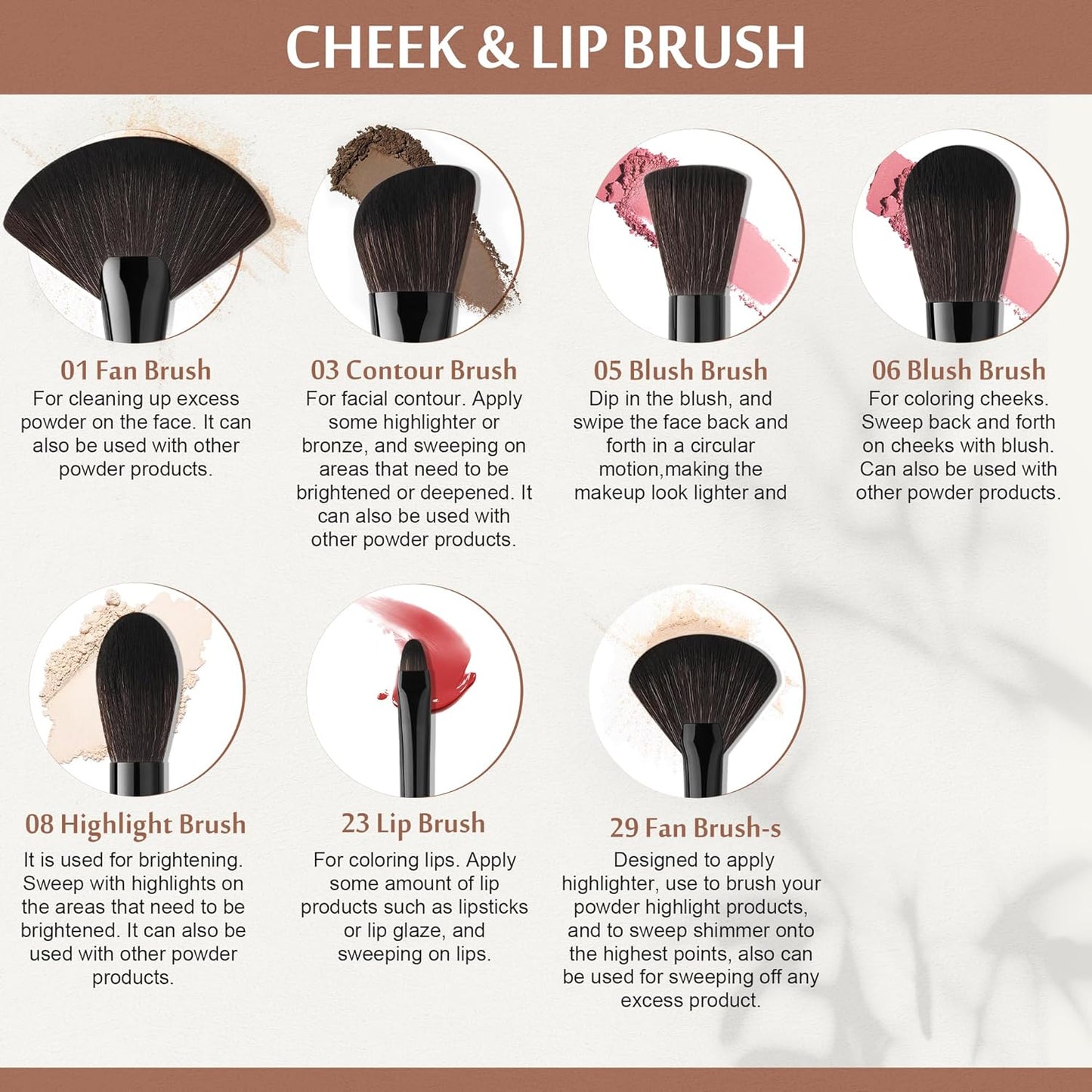 Makeup Brushes Set Professional 30Pcs Obsidian Makeup Brushes Premium Synthetic Powder Kabuki Foundation Contour Blush Concealer Eye Shadow Blending Eyeliner Crease Eyebrow Make up Brush Kit